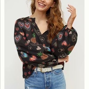 Farm rio top size small NWT